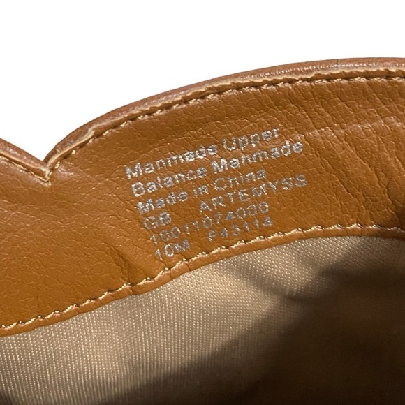 GIANI BERNINI Memory Foam Artemyss Booties brown woman’s size 10 - Picture 4 of 10